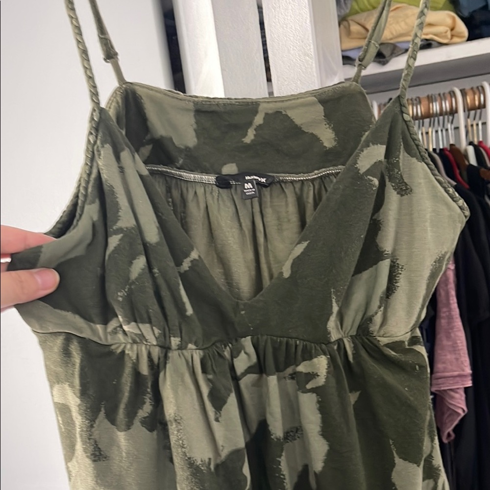 Hurley Camo Green Women's Top - Picture 4 of 5
